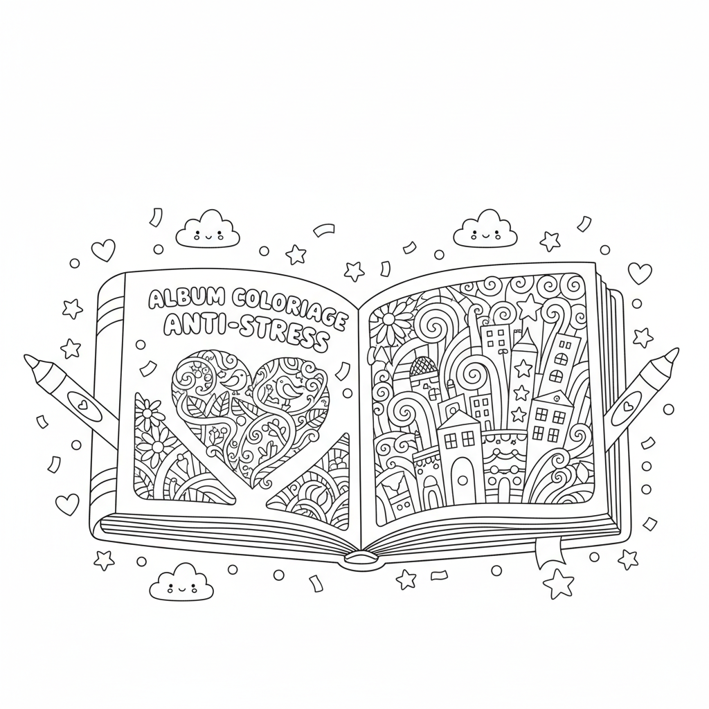 Coloriage album coloriage adulte 2