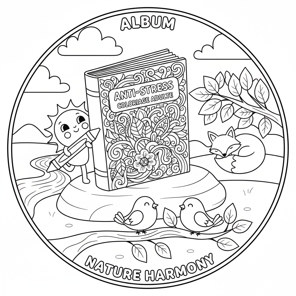 Coloriage album coloriage adulte 3