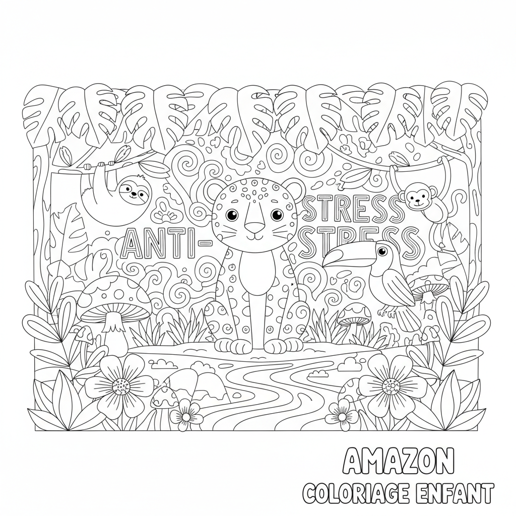 Coloriage amazon coloriage adulte 2