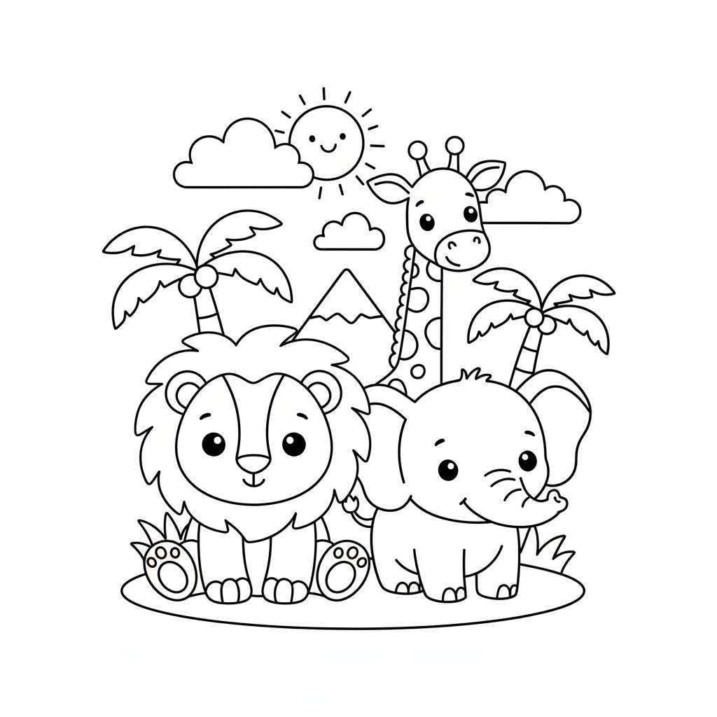 Coloriage Animal Coloriage Gratuit à Imprimer