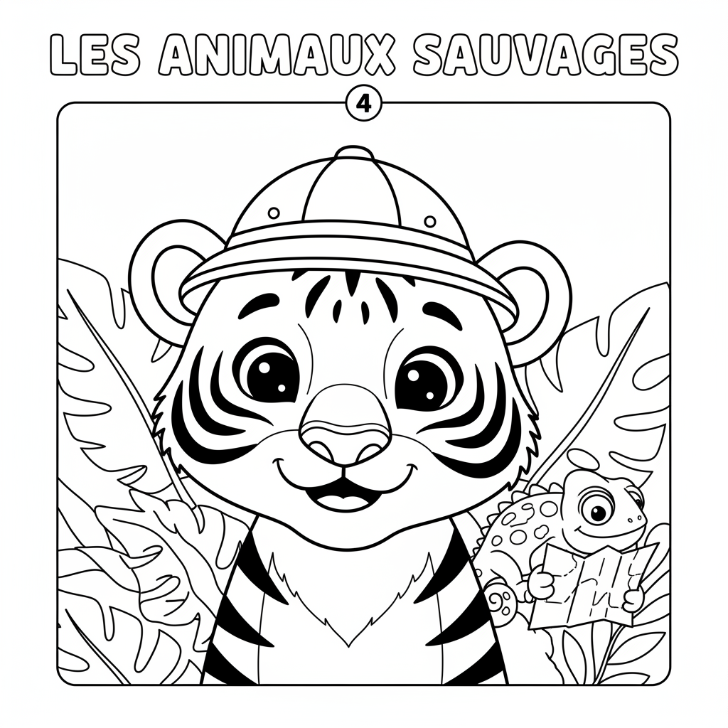 Coloriage animal coloriage 4