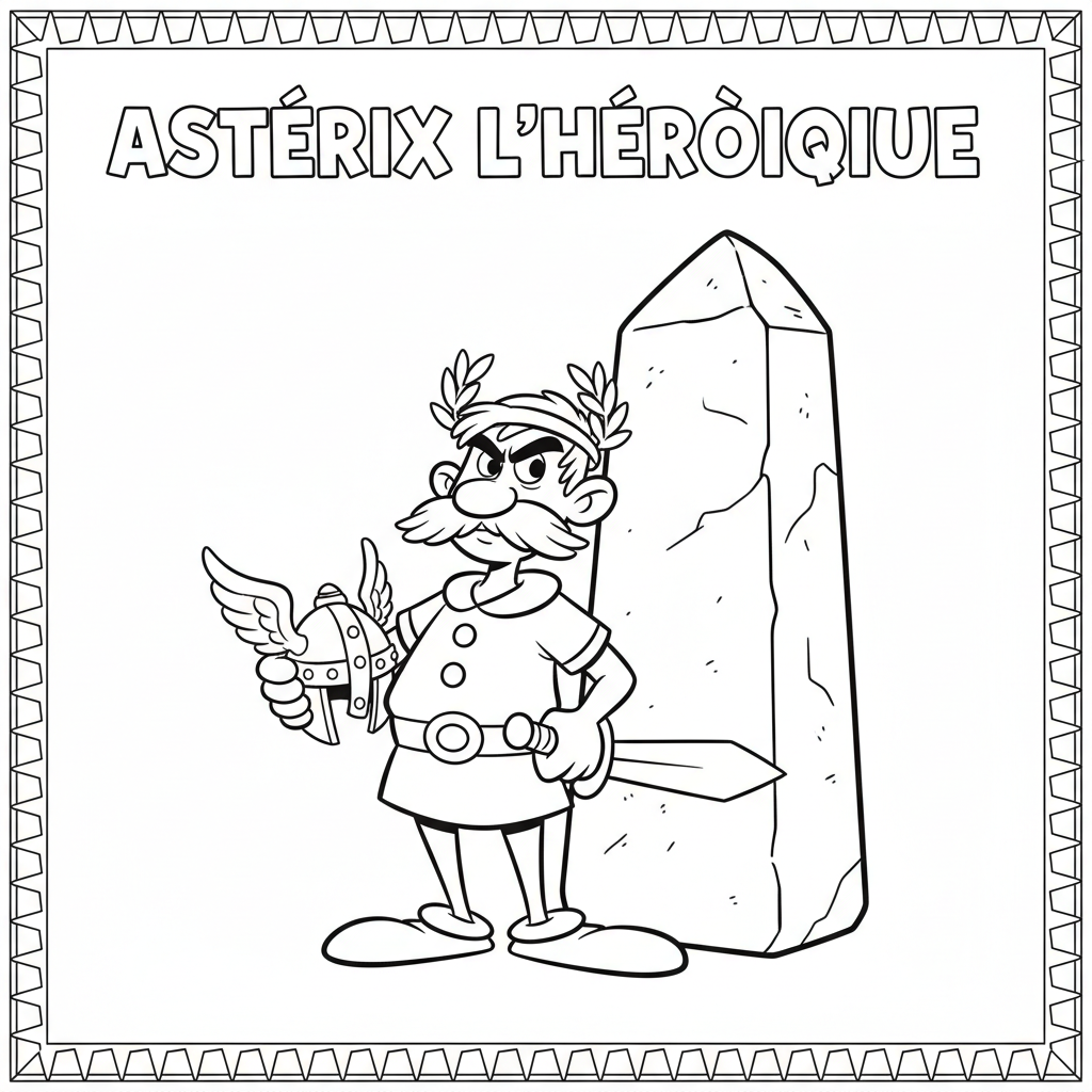 Coloriage asterix et obelix coloriage 2