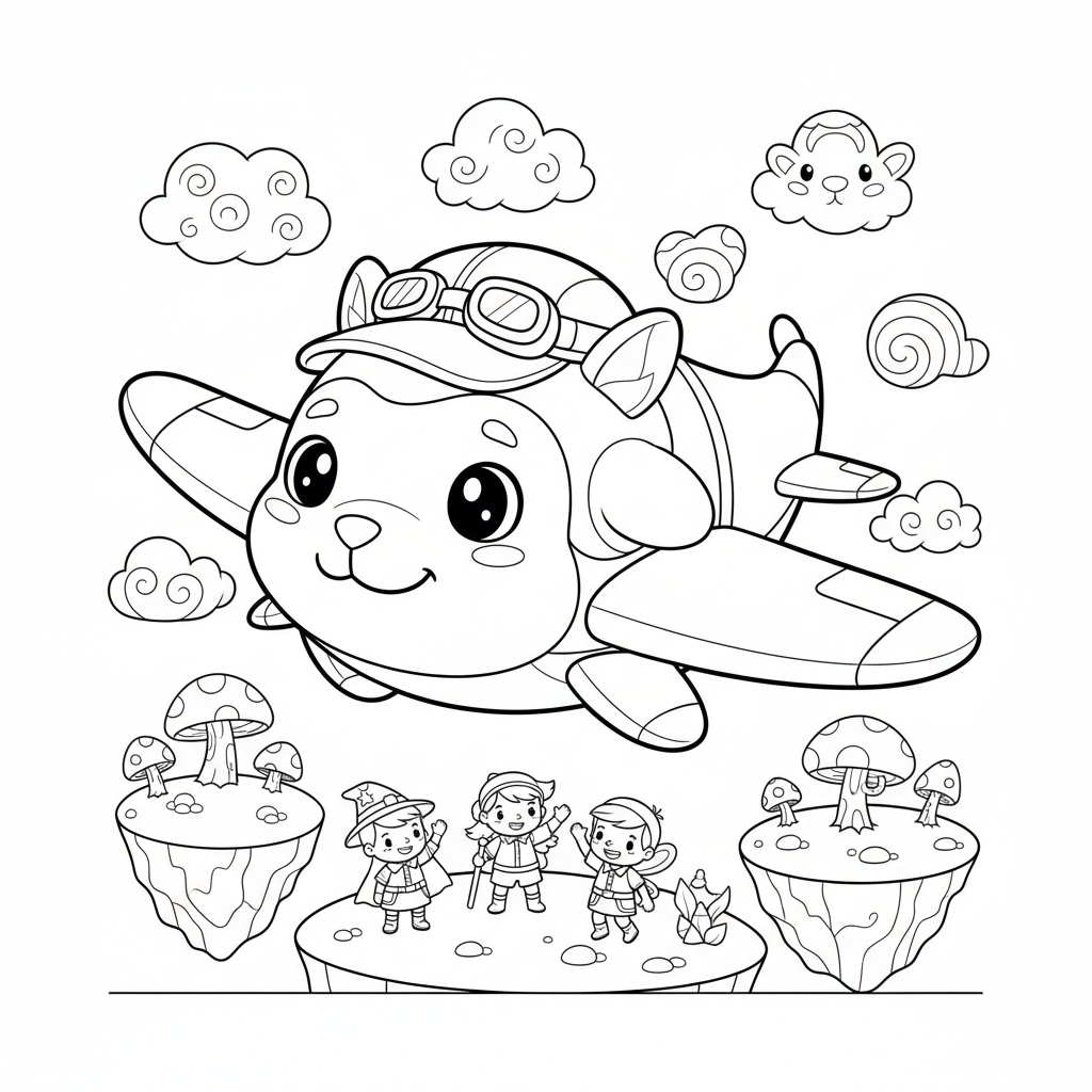 Coloriage avatar world coloriage 4