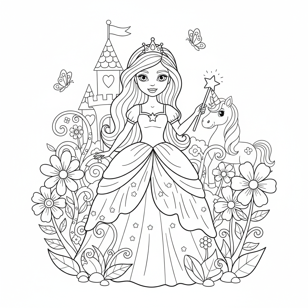 Coloriage barbie coloriage a imprimer 2