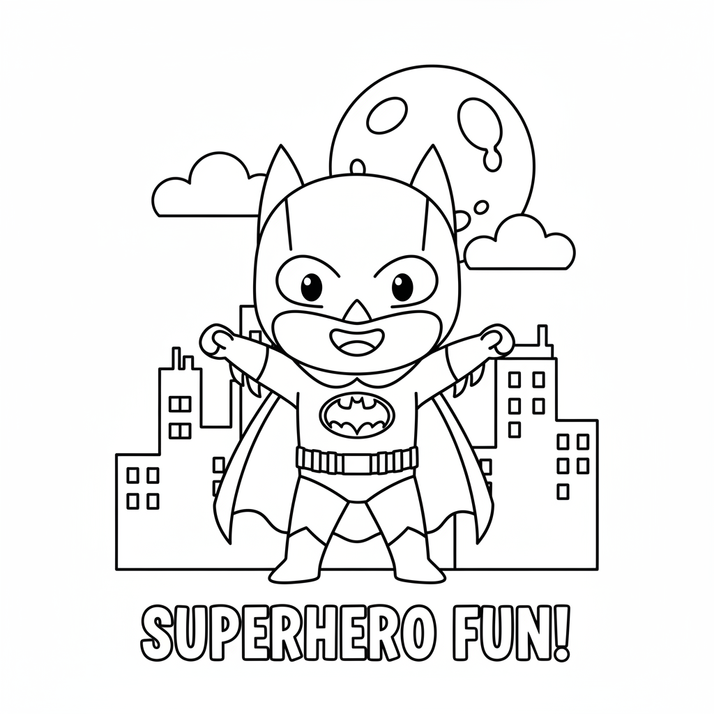 Coloriage batman coloriage à imprimer