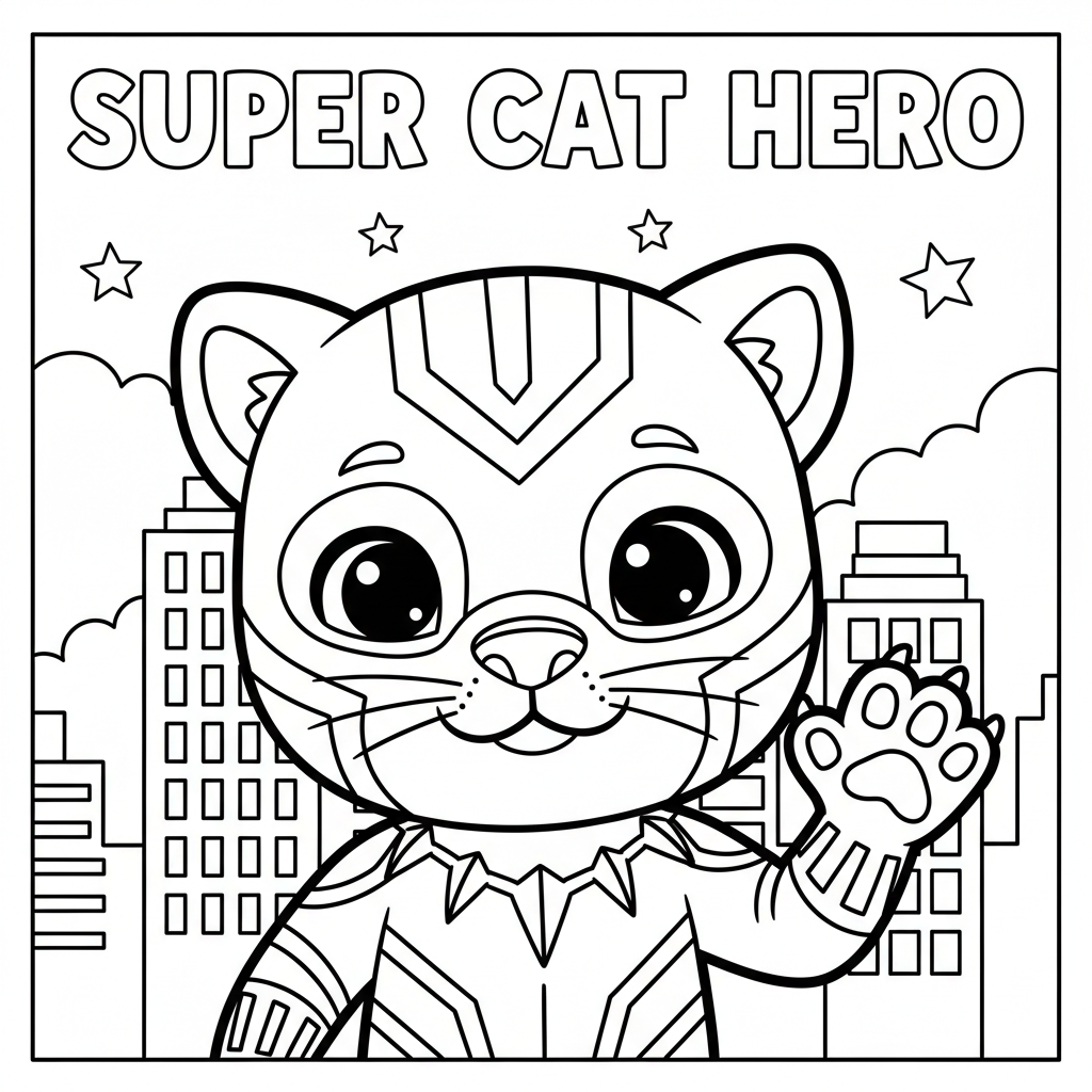 Coloriage black panther coloriage 4