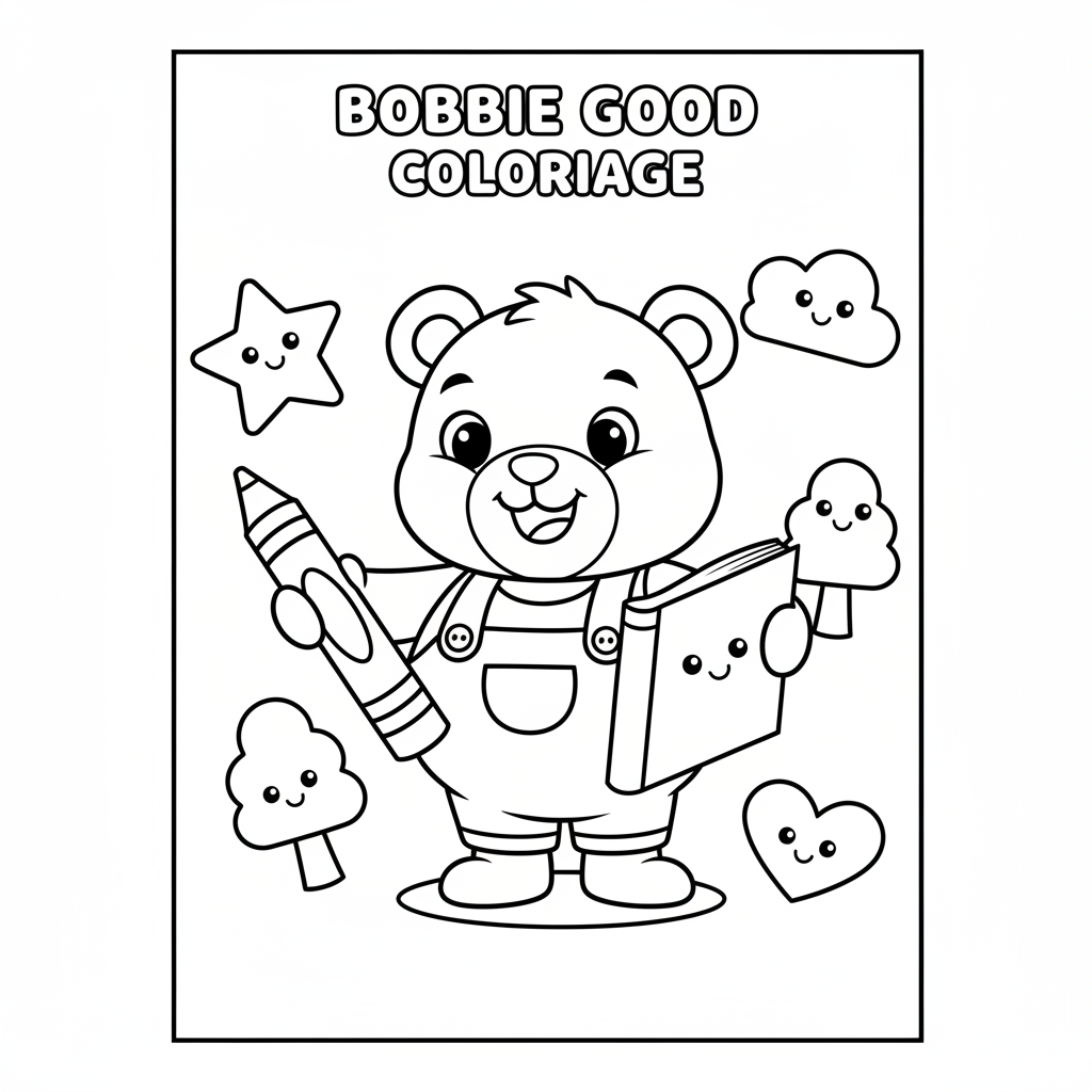 Coloriage bobbie good coloriage