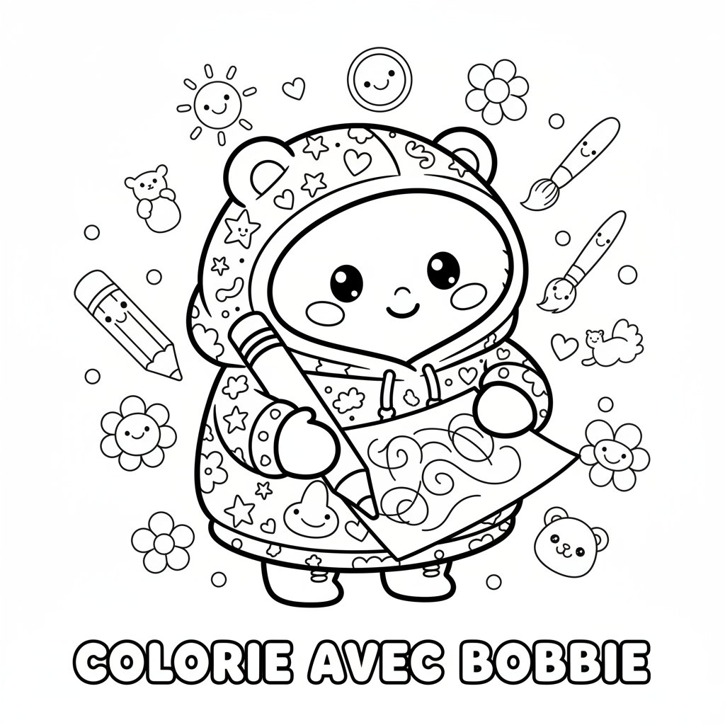 Coloriage bobbie goods coloriage 4