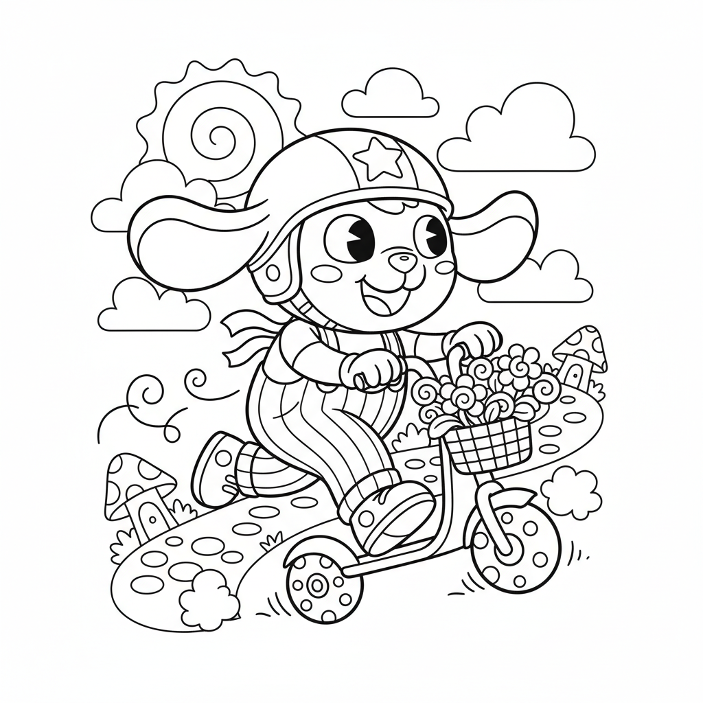 Coloriage bobbie goods coloriage 5