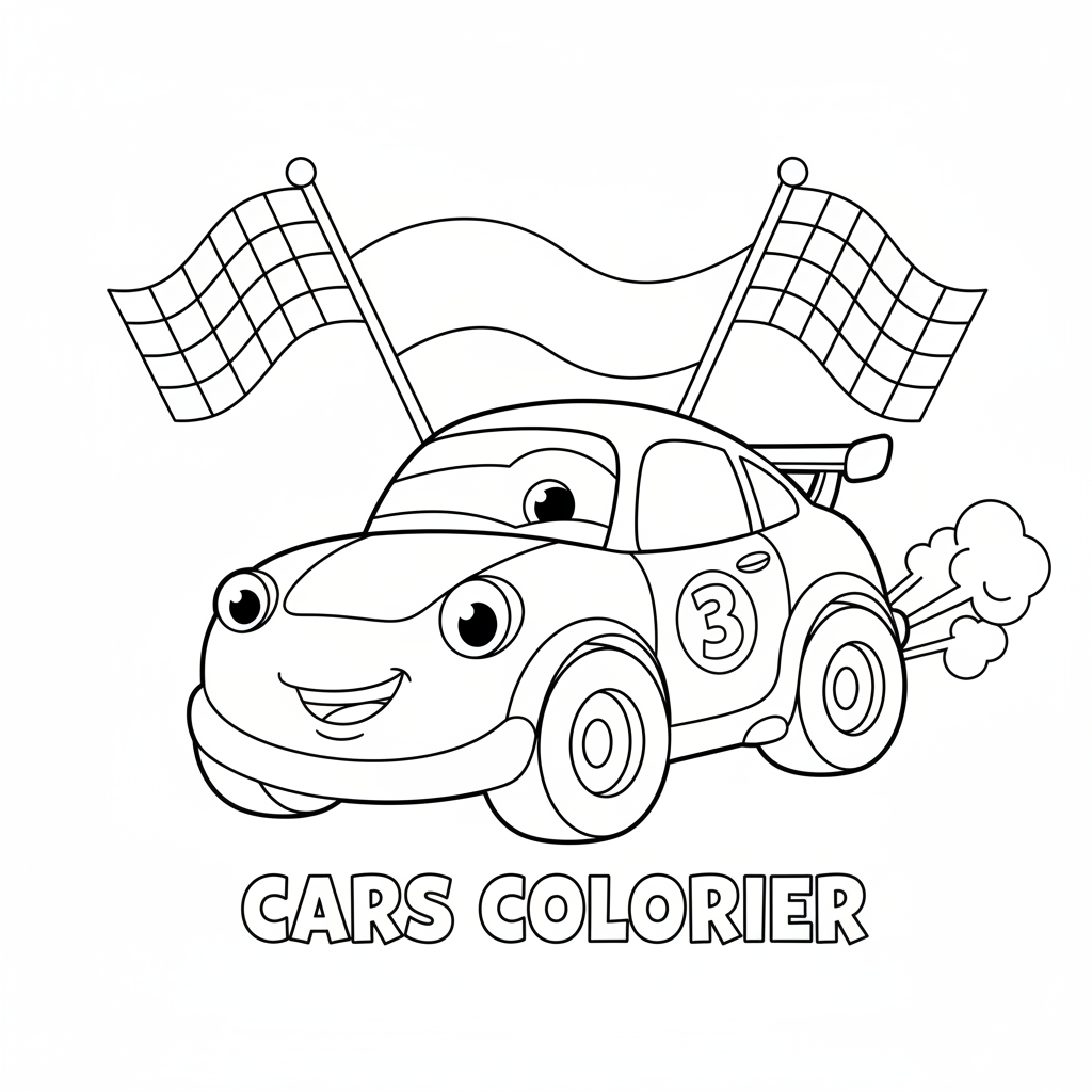 Coloriage cars coloriage imprimer