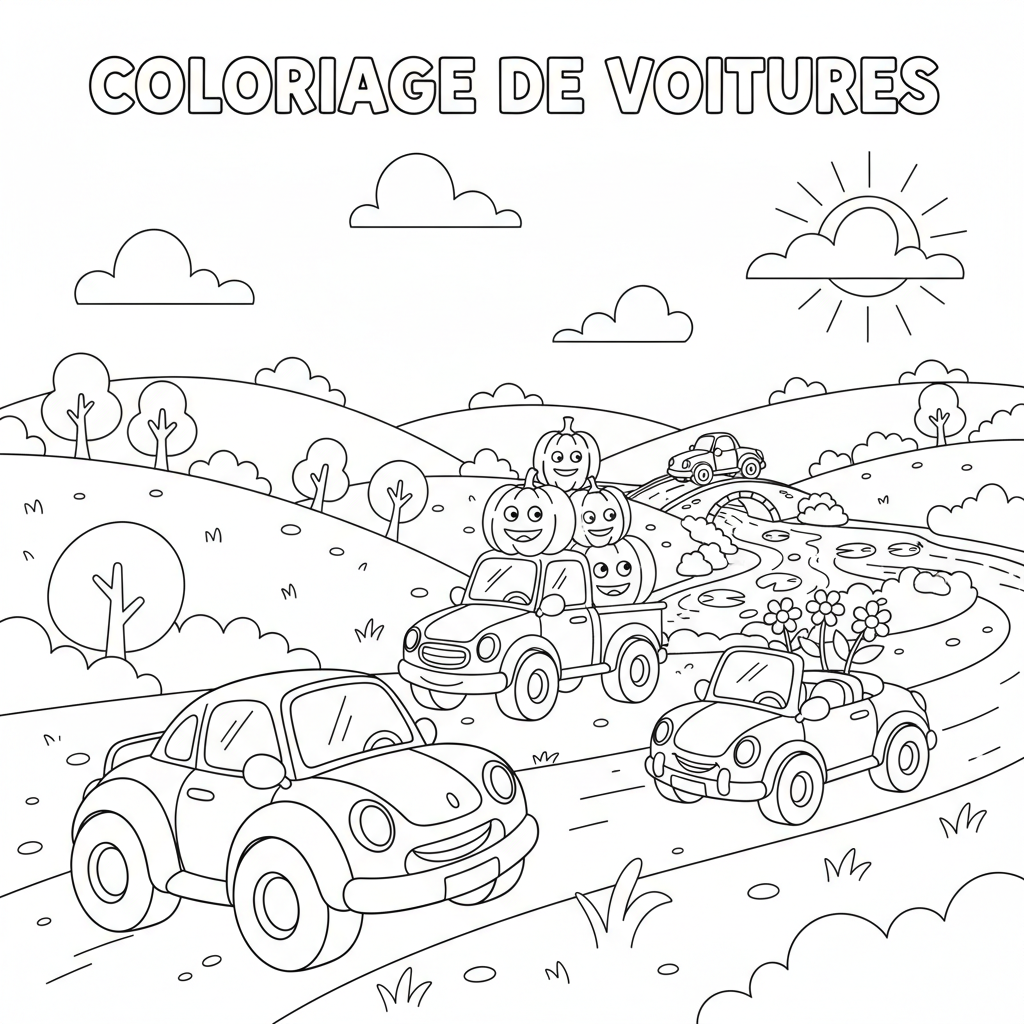 Coloriage cars en coloriage 3