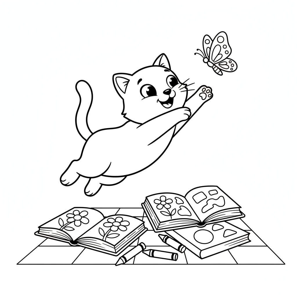 Coloriage chat a coloriage 5