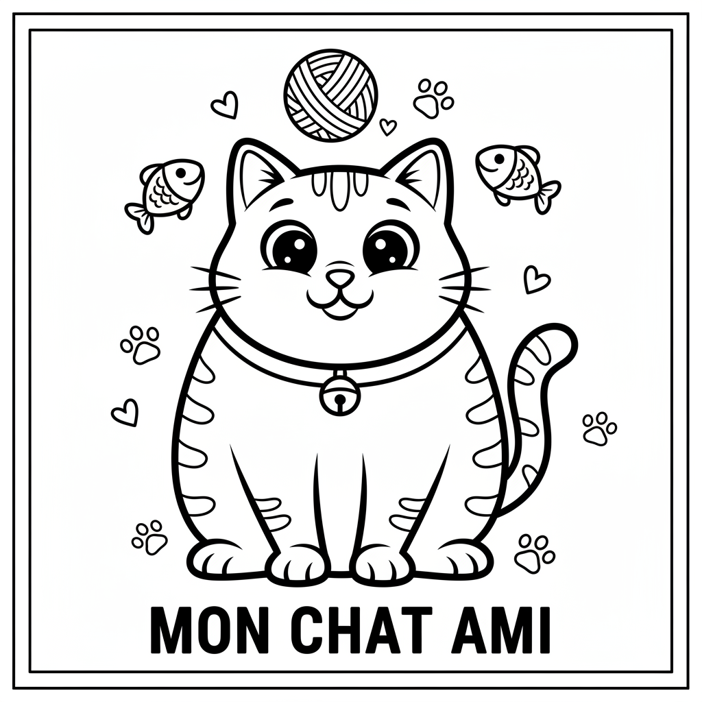 Coloriage Chats Coloriage Gratuit à Imprimer