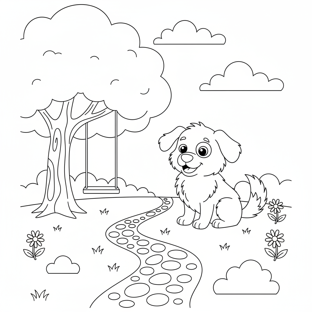 Coloriage chien a imprimer coloriage 3