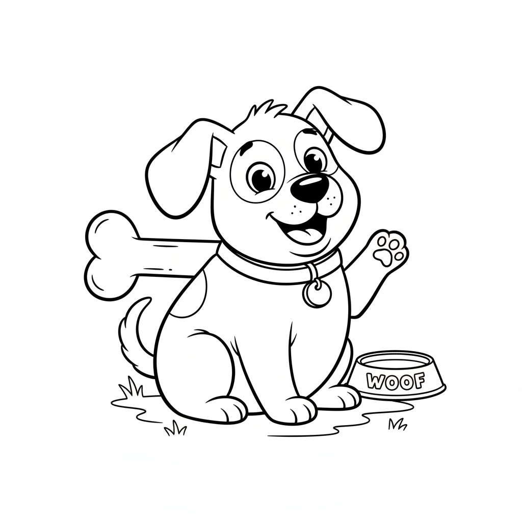 Coloriage Chien Coloriages Gratuit à Imprimer