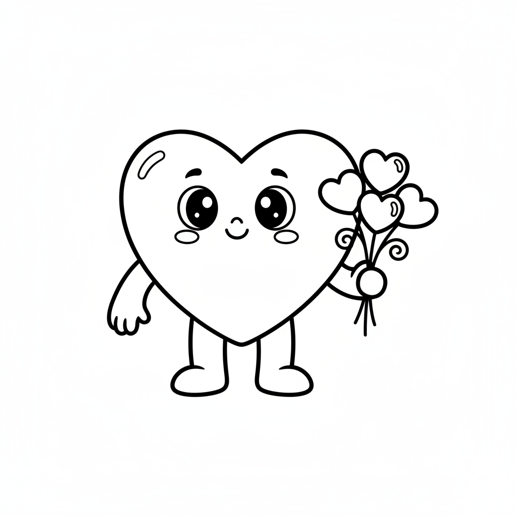 Coloriage Coeur Coloriage Gratuit à Imprimer