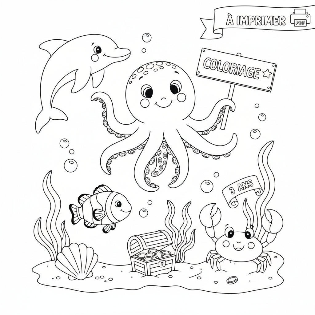 Coloriage coloriage 3 ans à imprimer pdf 2