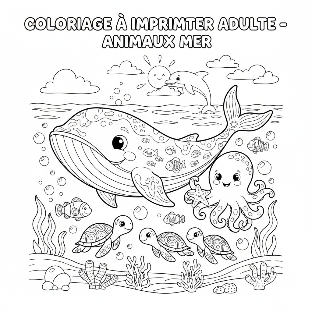 Coloriage coloriage a imprimer adulte 3