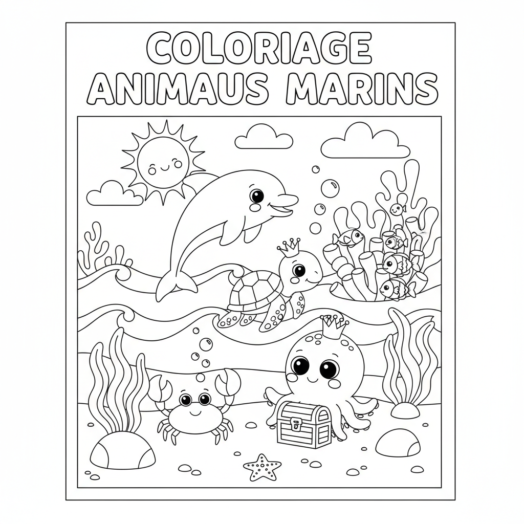 Coloriage coloriage à imprimer adulte facile 3