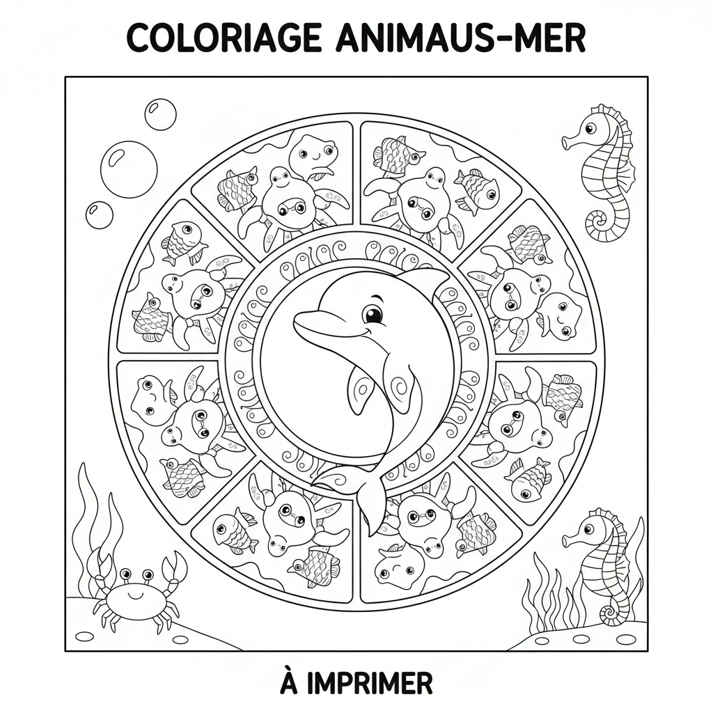 Coloriage coloriage à imprimer adulte mandala 3