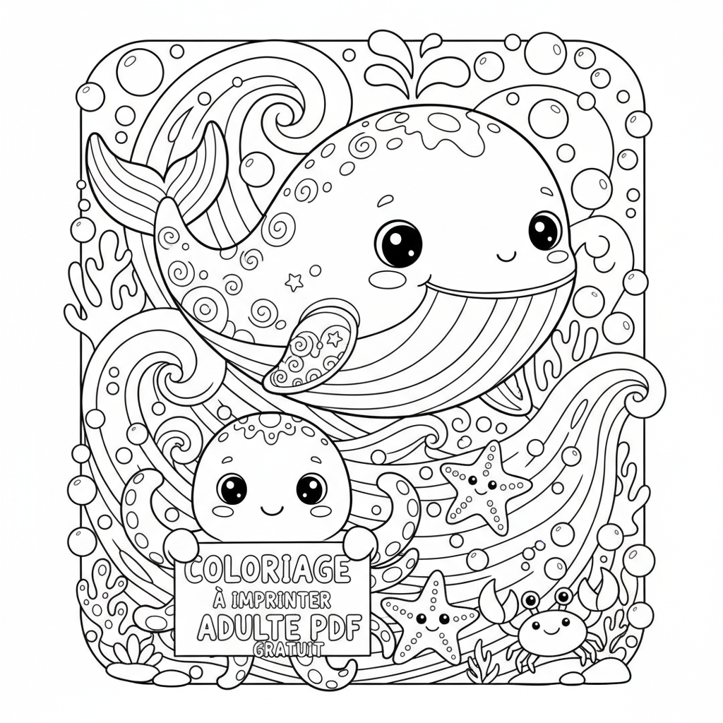 Coloriage coloriage à imprimer adulte pdf gratuit 4