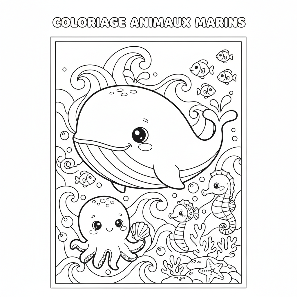 Coloriage coloriage à imprimer adulte simple 4