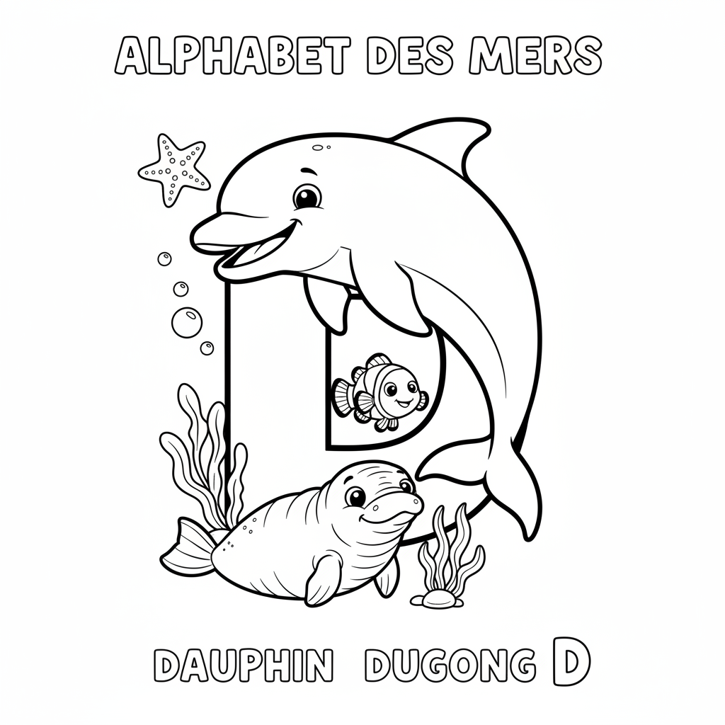 Coloriage coloriage à imprimer alphabet 4