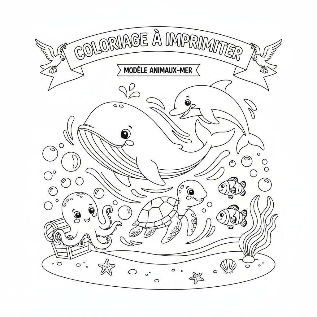 Coloriage coloriage à imprimer avec modèle 5