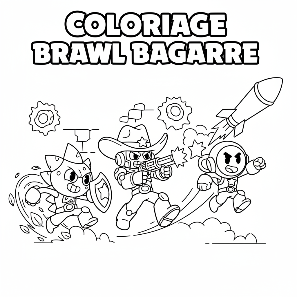 Coloriage coloriage à imprimer brawl stars 5