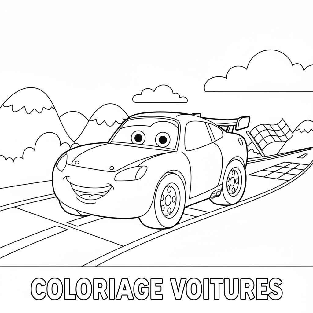 Coloriage coloriage à imprimer cars