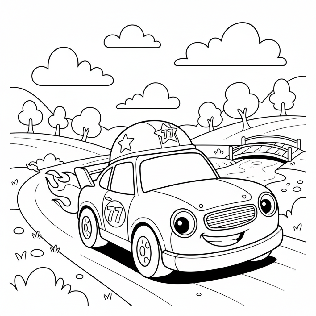 Coloriage coloriage à imprimer cars 3