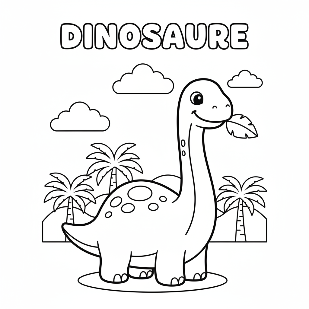 Coloriage coloriage a imprimer dinosaure