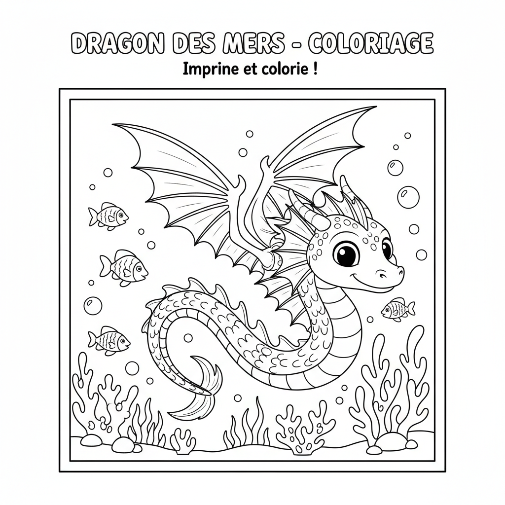 Coloriage coloriage a imprimer dragon 5