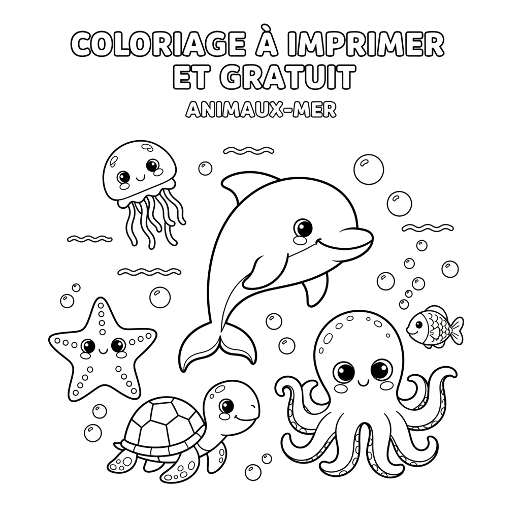 Coloriage A Imprimer Et Gratuit à Colorier pour Enfants