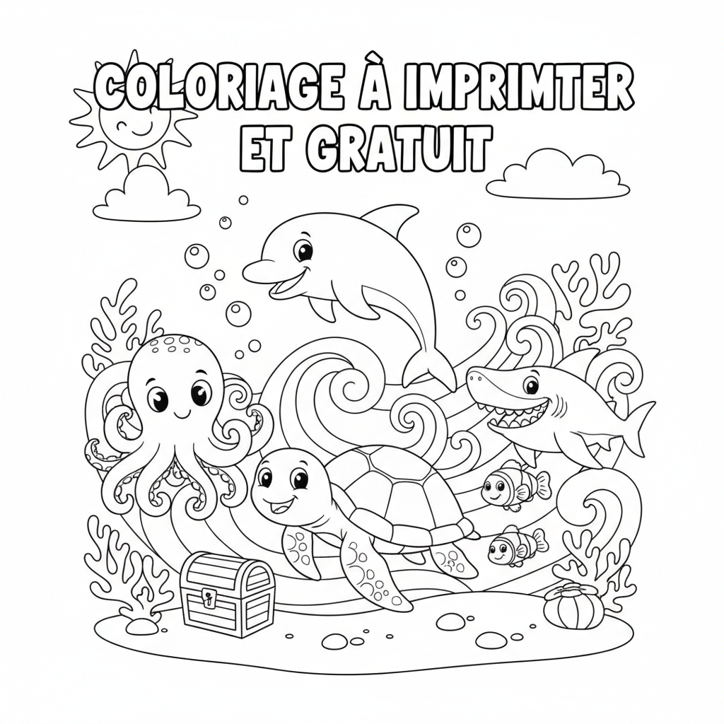Coloriage coloriage a imprimer et gratuit 3
