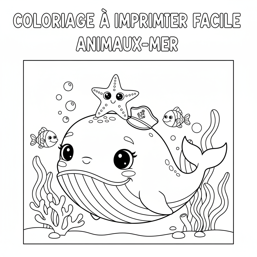 Coloriage coloriage a imprimer facile 4