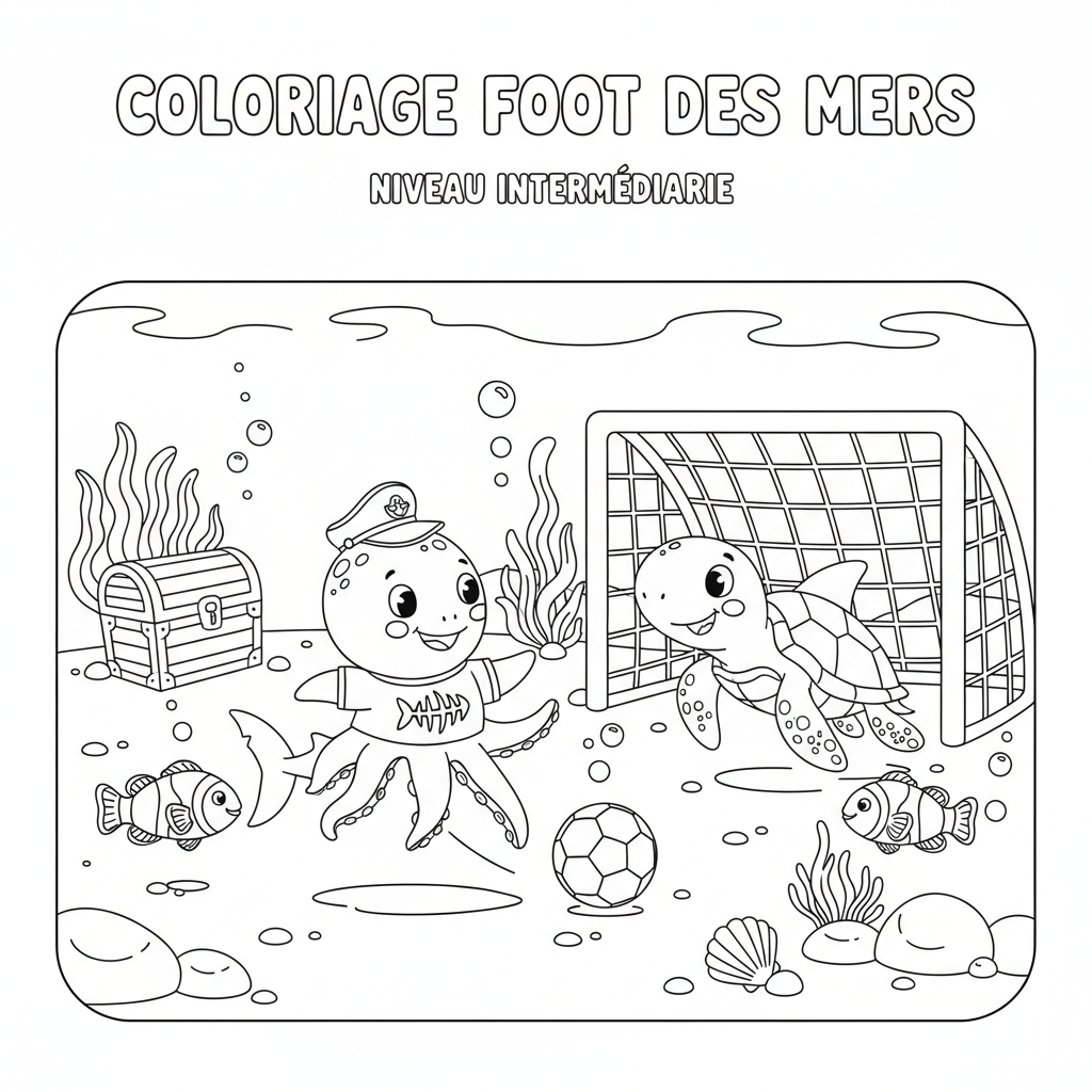 Coloriage coloriage à imprimer foot 2
