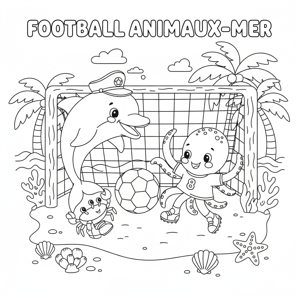 Coloriage coloriage à imprimer football