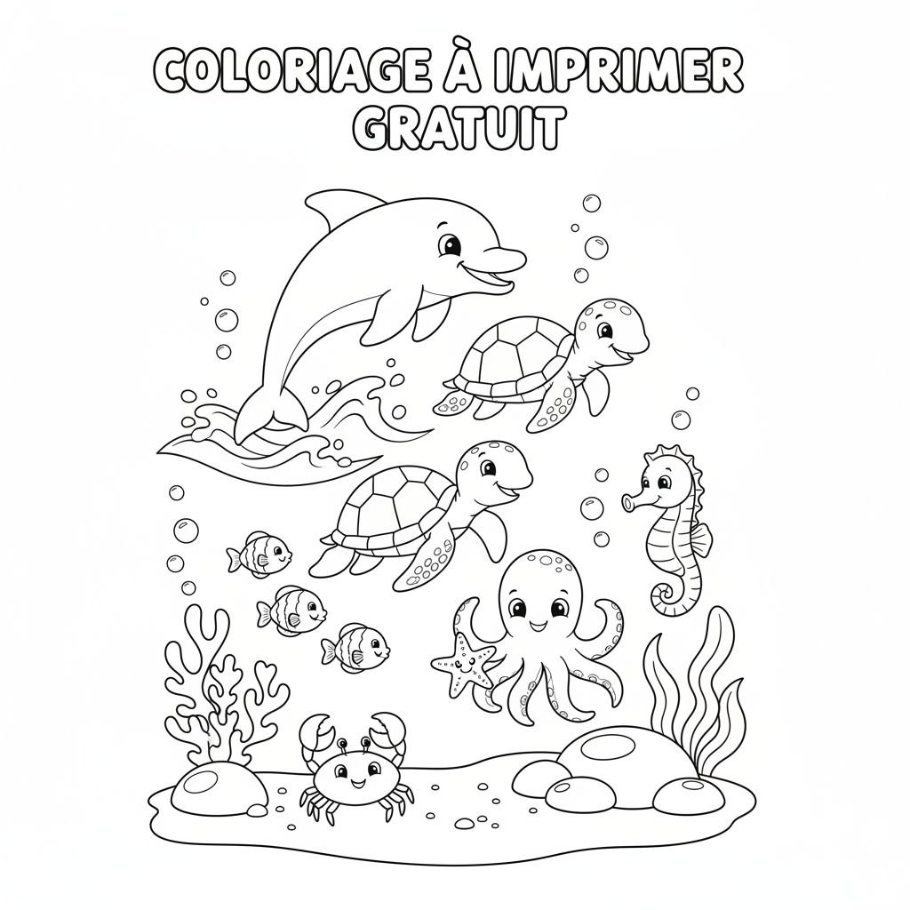 Coloriage coloriage a imprimer gratuit 3