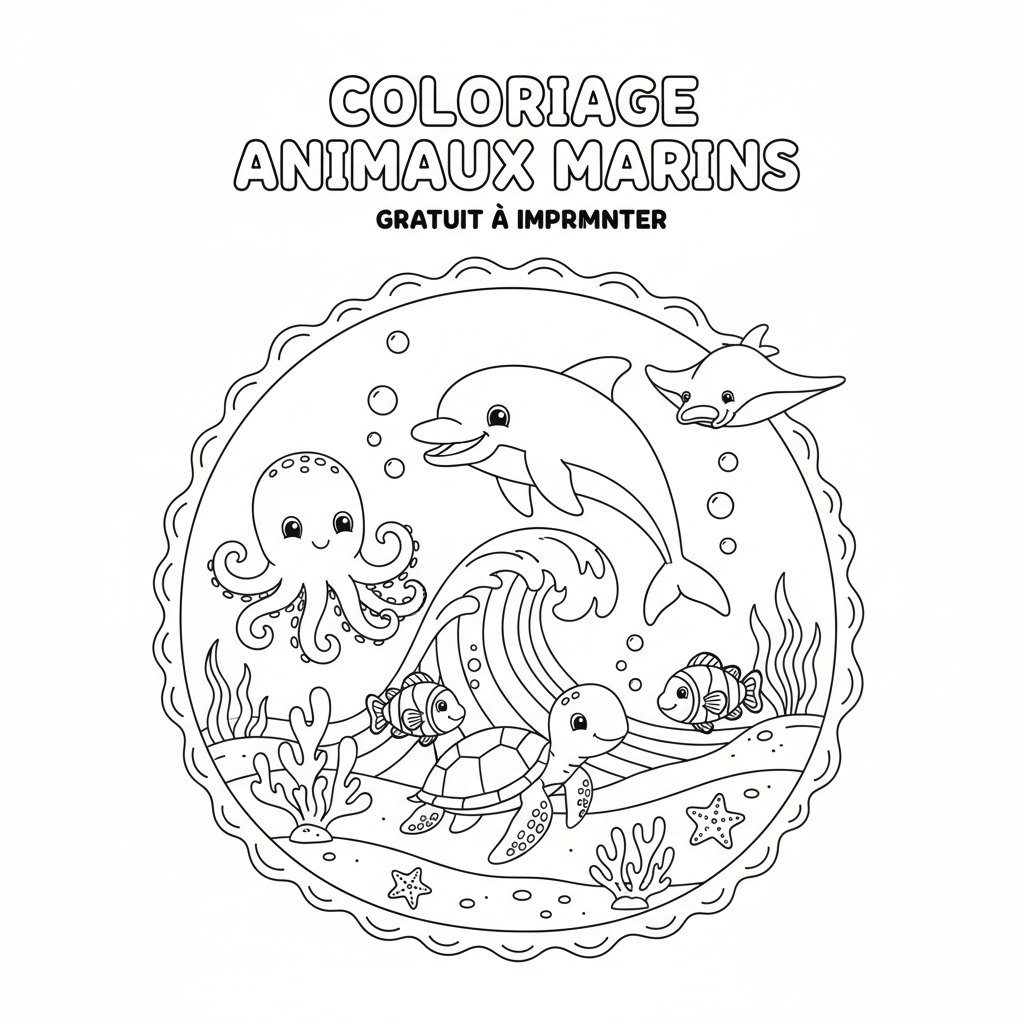 Coloriage coloriage à imprimer gratuit animaux 2