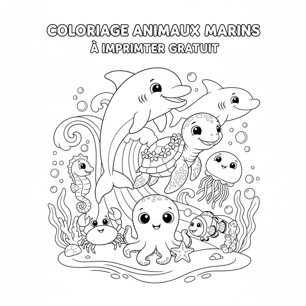 Coloriage coloriage à imprimer gratuit animaux 4