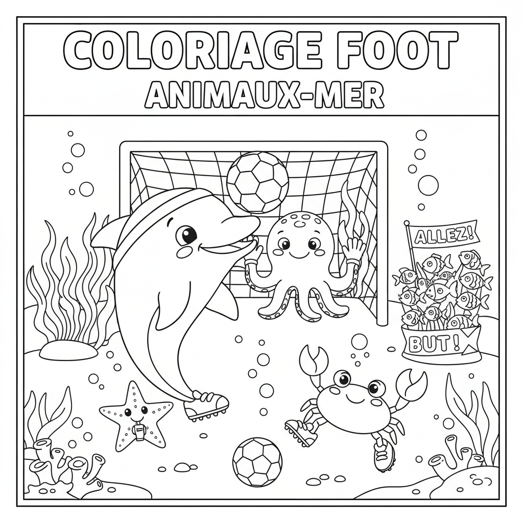 Coloriage coloriage à imprimer gratuit foot 4