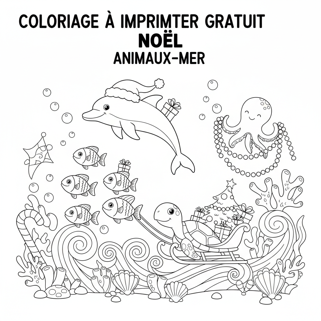 Coloriage coloriage a imprimer gratuit noel 5