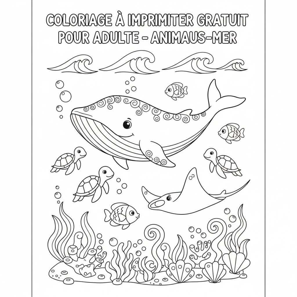 Coloriage coloriage à imprimer gratuit pour adulte 3