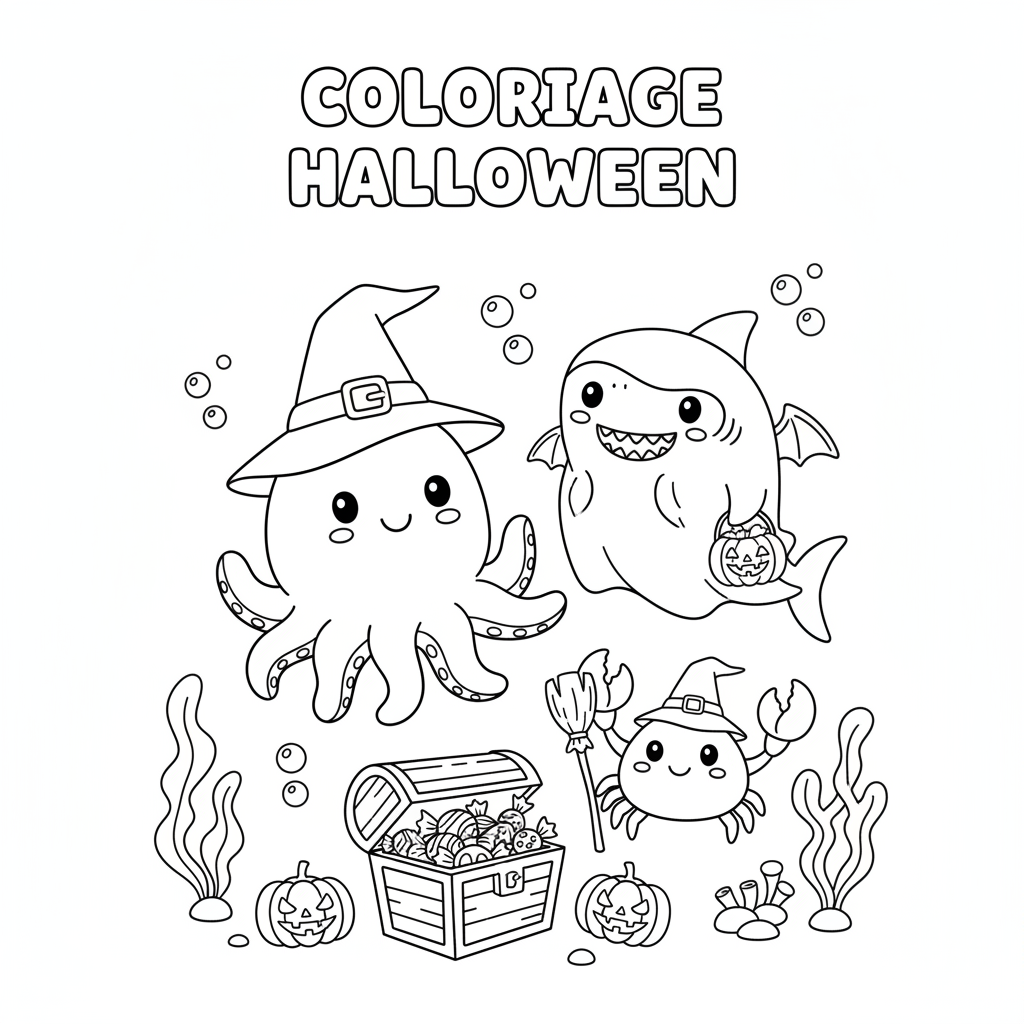 Coloriage coloriage a imprimer halloween