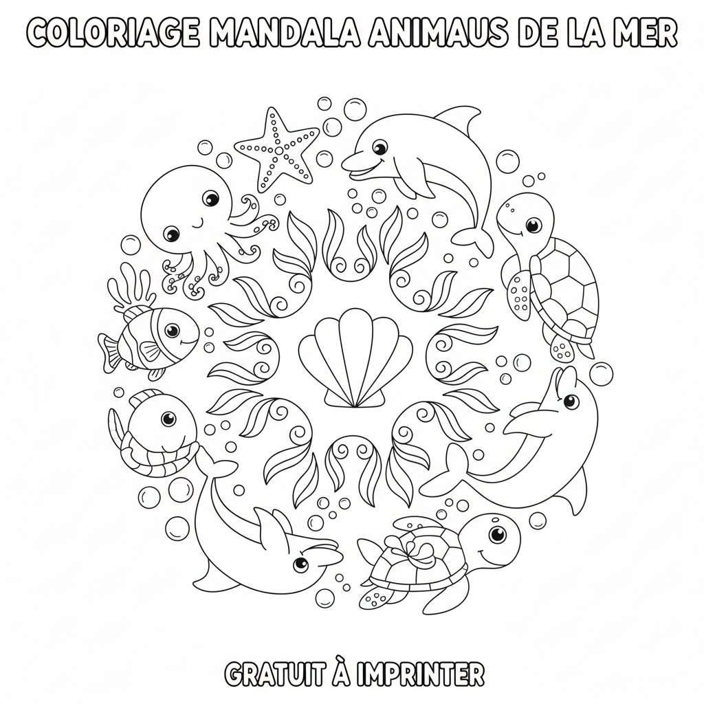 Coloriage coloriage à imprimer mandala gratuit 2