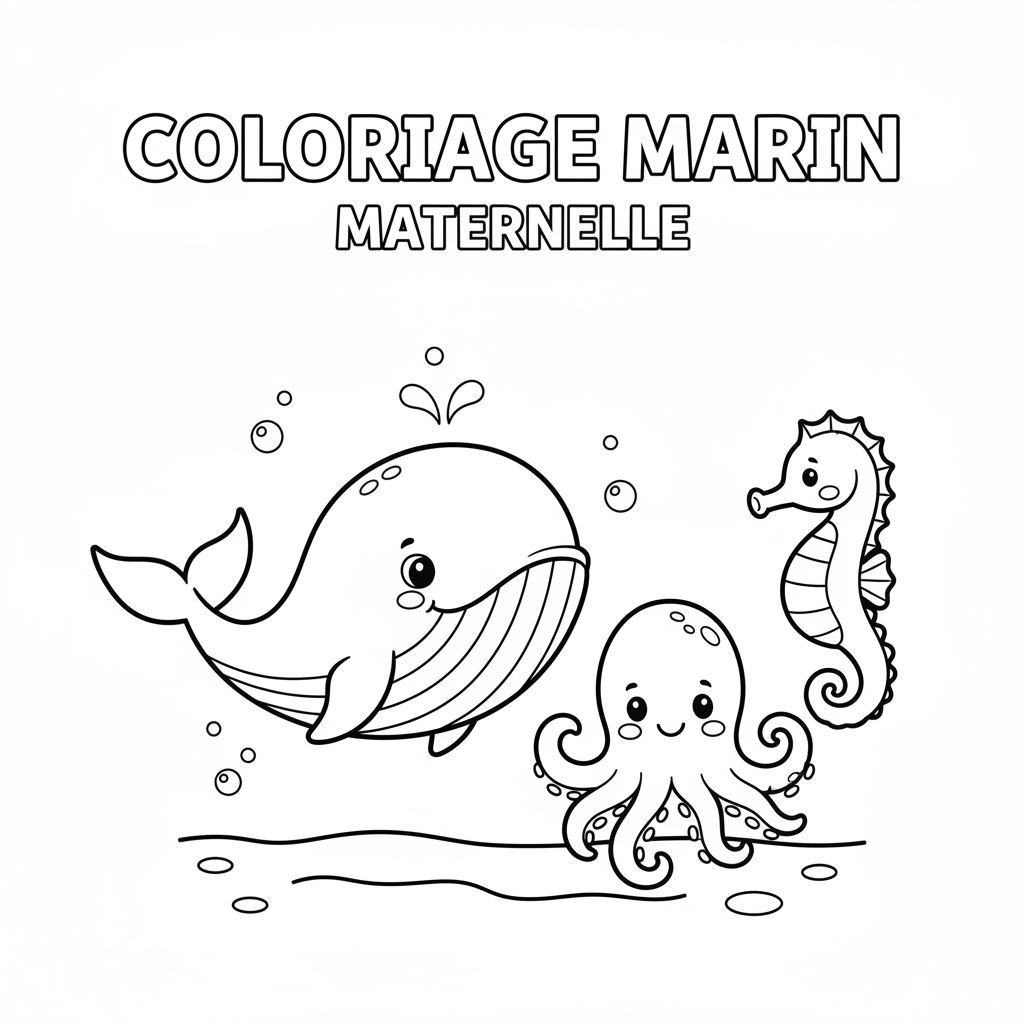 Coloriage coloriage à imprimer maternelle