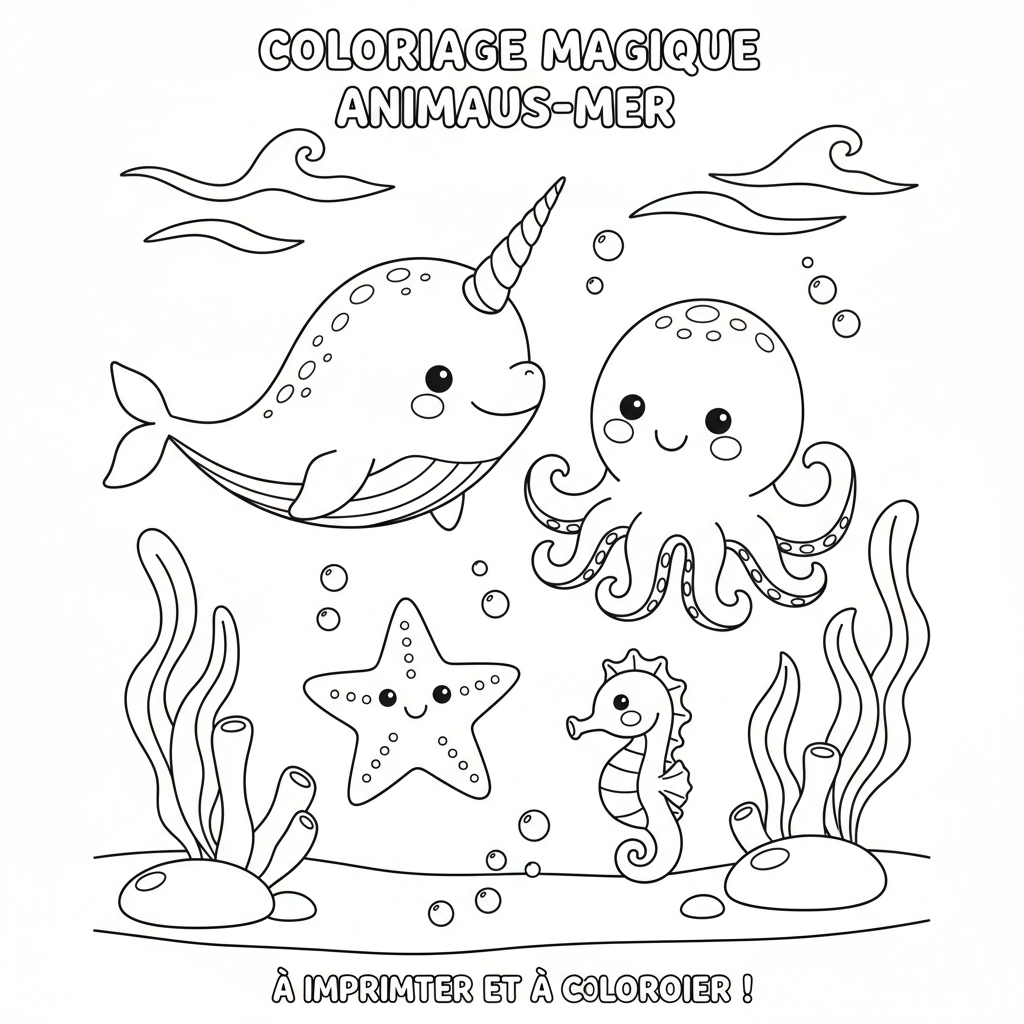 Coloriage coloriage à imprimer mignon 3