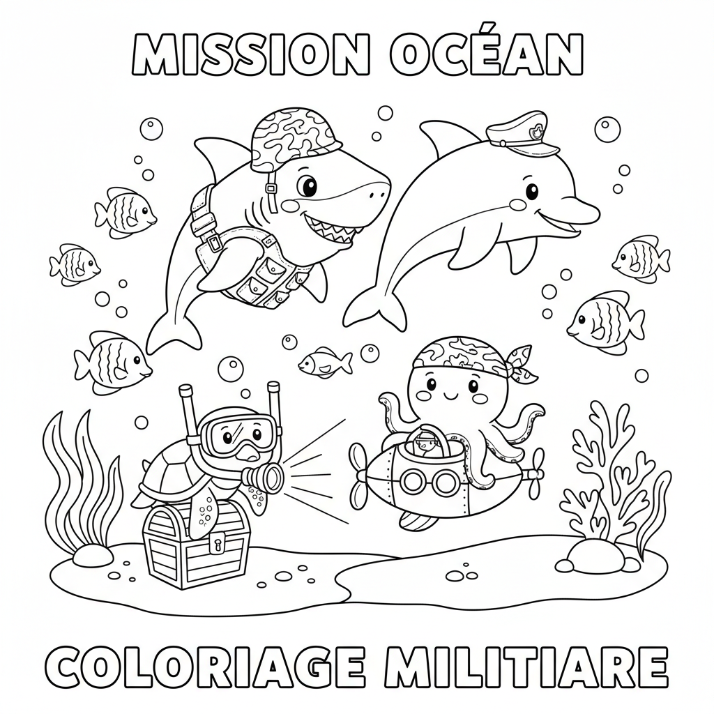 Coloriage coloriage à imprimer militaire 2