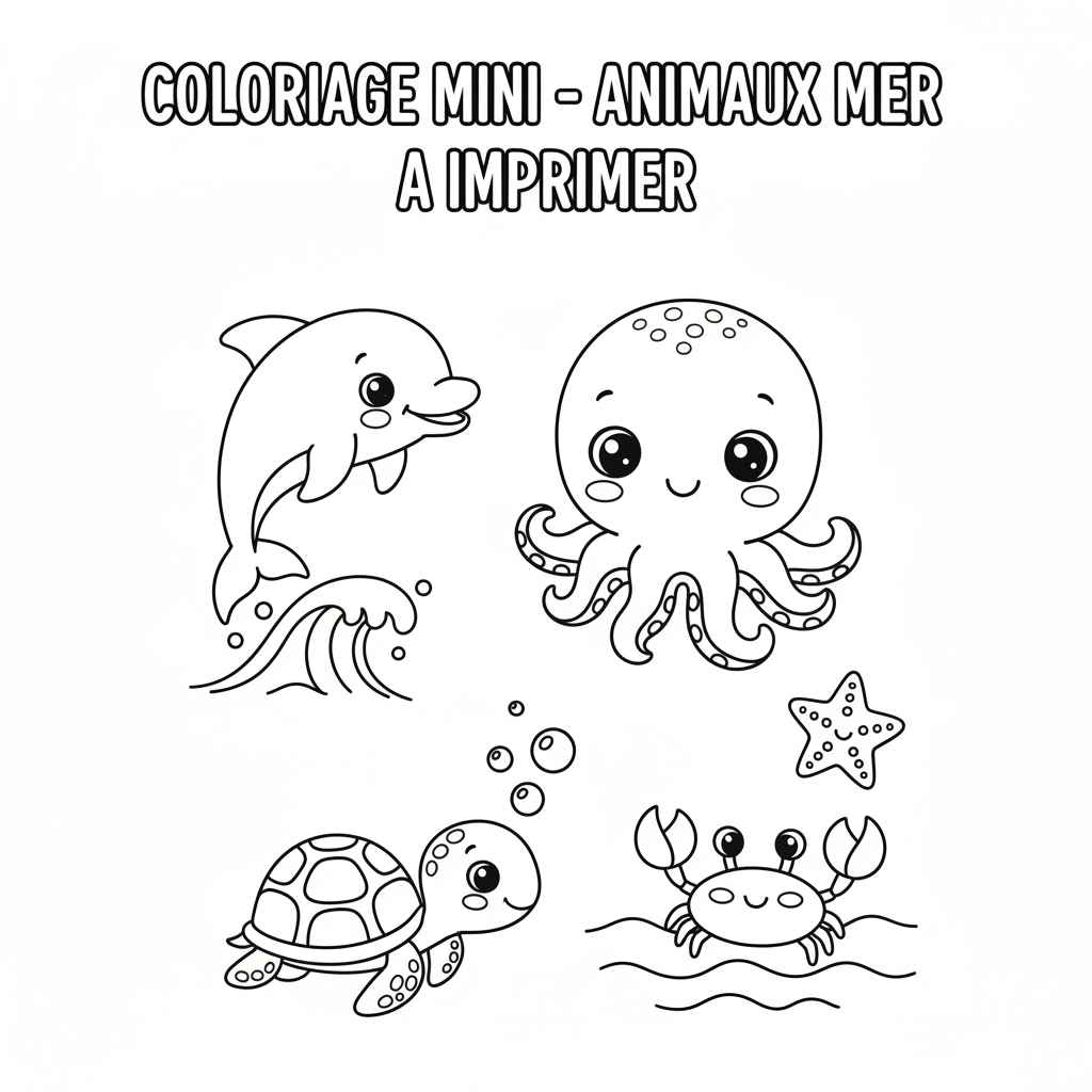 Coloriage Coloriage A Imprimer Mini Gratuit à Imprimer